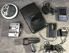 VTG Electronics Sony Cassette Player Lot Visor PDA Walkman Parts/Repair As Is