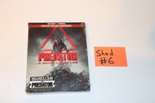 Predator 3-Movie Collection Blu-Ray DVD Limited Edition Steelbook NEW Sealed