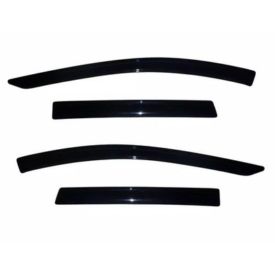 AVS Outside Mount Dark Smoke Ventvisor Window Deflectors for 13-19 Ford Escape
