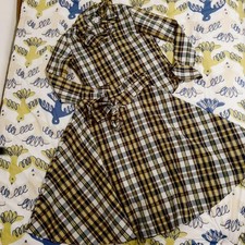 UNIQLO×JW Anderson Seersucker Ruffled Blouse & Skirt Set