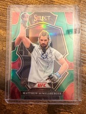 2023 Panini Select Green Prizm #'d /5 Blades Nurmagomedov Rodriguez Dumont More