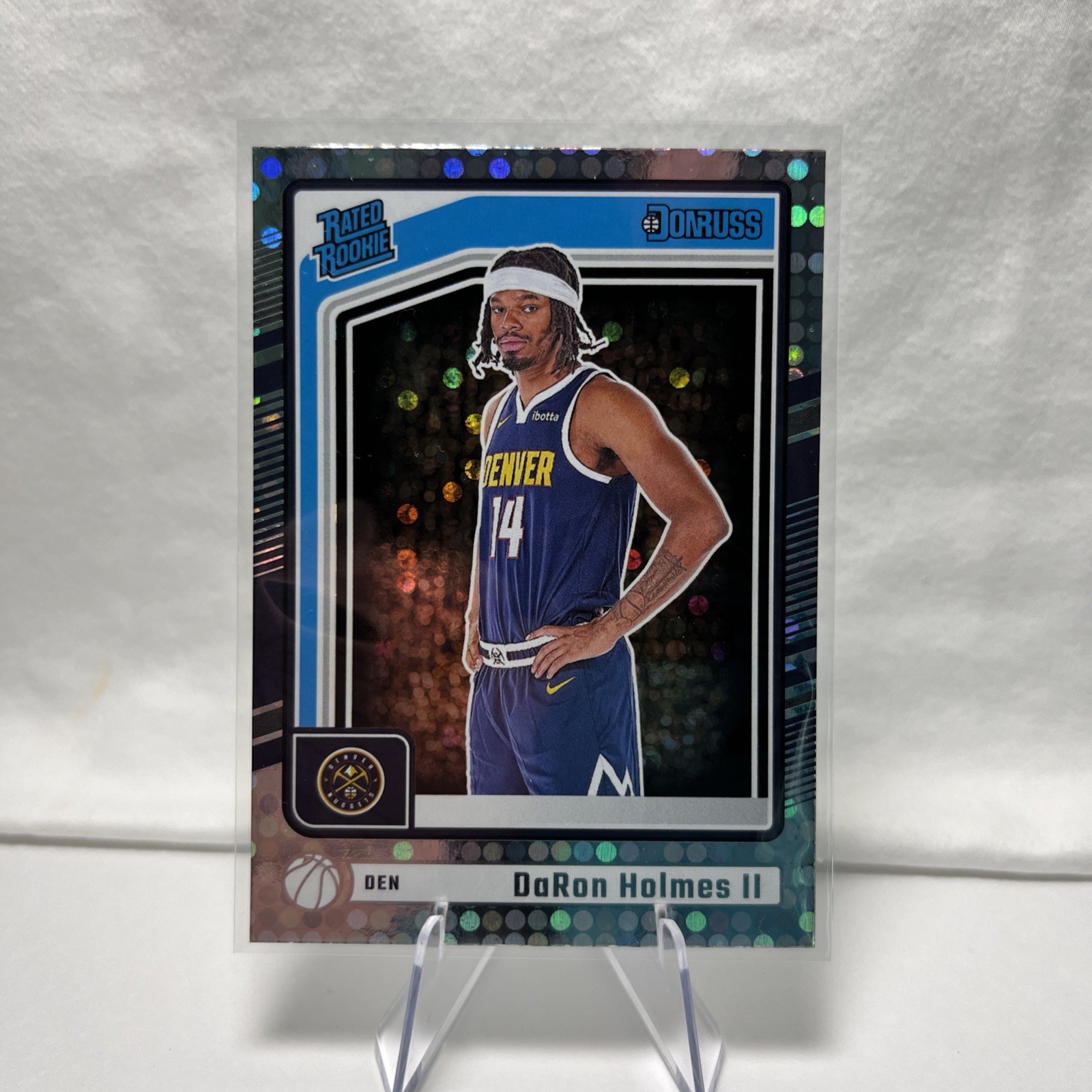 2024-25 Panini Donruss - Rated Rookie DaRon Holmes #213 Disco (RC)