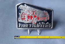 Vintage Belt Bucklets U.S.A FIRE FIGHTERS