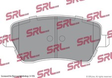 Bremsbelagsatz Vorne Trw-System für Mercedes Citan W415 Mixto Double ab 08->