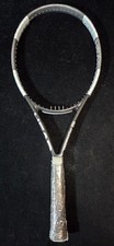 Excellent HEAD LiquidMetal 8 Tennis Racquet 112 in  Oversize Black/White
