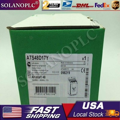 one New snd Soft Start ATS48D17Y ATS48D17Y Fast Ship