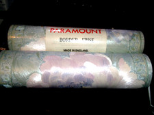 2 St.PARAMONT BORDER-FRISE 5m x 17 cm Perlmutfarben: helles Rose´, Silberblau...