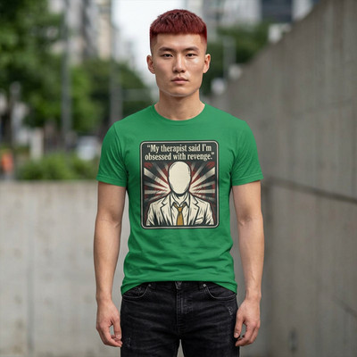 Therapist Said I'm Obsessed with Revenge T-Shirt | I'll Show Him Tee funny crazy