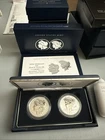 2024 Morgan and Peace Dollar Reverse Proof Two-Coin Set  (24XS)