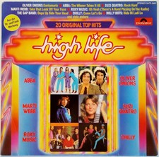 High Life - 20 Original Top Hits (1980), Vinyl-LP, Compilation, Pop, Rock, gebr.