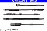 ATE Warnkontakt Bremsbelagverschleiß 24.8190-0986.2 FüR BMW I01 I3 Electric