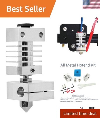 Microswiss All Metal Hotend Kit for Creality CR-10 / CR10 / CR10S / Ender 2 /...