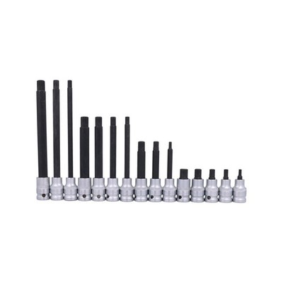 1/2'' Vielzahn Stecknusssatz 15-tlg M5-M14 XZN Steckschlüssel carolus by GEDORE
