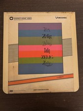 Zelig CED Videodisc, 1984 Woody Allen, Mia Farrow