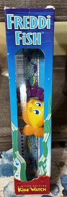 1999 VTG FREDDI FISH LIMITED EDITION KIDS WATCH / BRAND NEW IN BOX