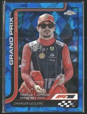 2025 Topps Chrome Sapphire F1 #125 Charles Leclerc GP Driver of the Day