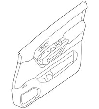 Genuine Nissan Door Trim Panel 80900-9FA1B