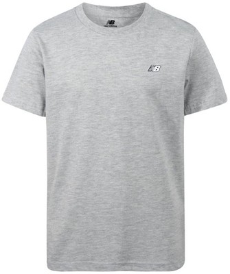 New Balance Boys Shirts - Athletic Performance Dry Fit 10-12, Grey Heather 