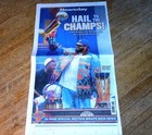 2026 NY Knicks Championship Newspaper Set NY Post & Newsday Collectibles — photo 4