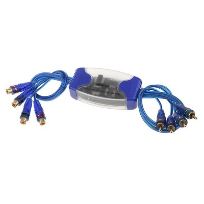 4-Kanal RCA Ground Loop Isolator Mit Line Noise  Remover Filter