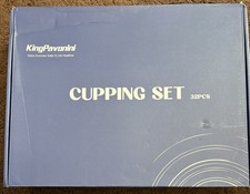KingPavonini 32 Cups Cupping Therapy Set, Professional Chinese Cupping Set with