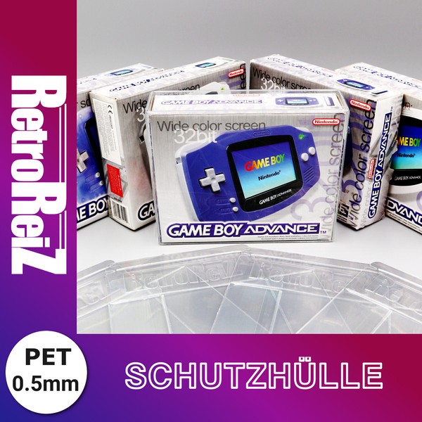 0,5Mm SchutzhüLle FüR Gameboy Advance Konsolen Ovp Box Gba HüLle Protector-image