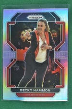 BECKY HAMMON 2022 Panini WNBA Silver Holo Las Vegas Aces #179