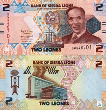 Sierra Leone - 2 Leones 2022 FDS - Unc