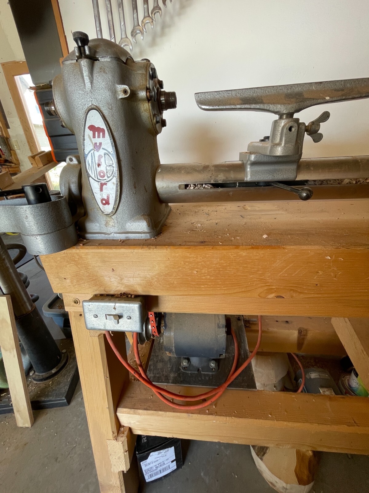 Myford wood lathe for sale used. Excellent condition, multiple