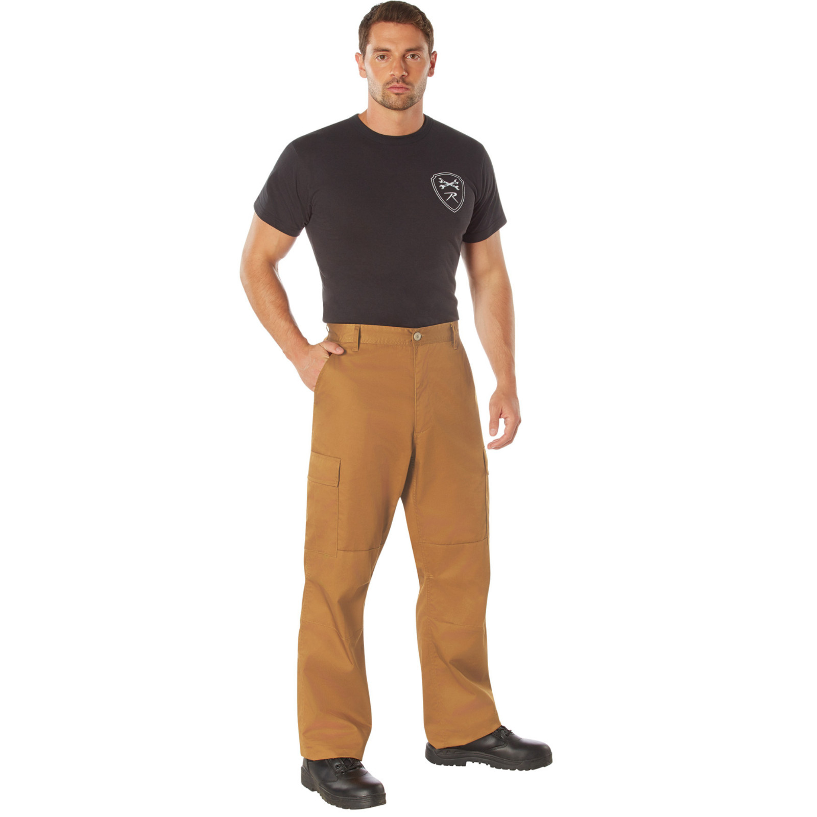Rothco Relaxed Fit BDU Pants Zipper Tactical Uniform Fatigues Work Cargo Pants
