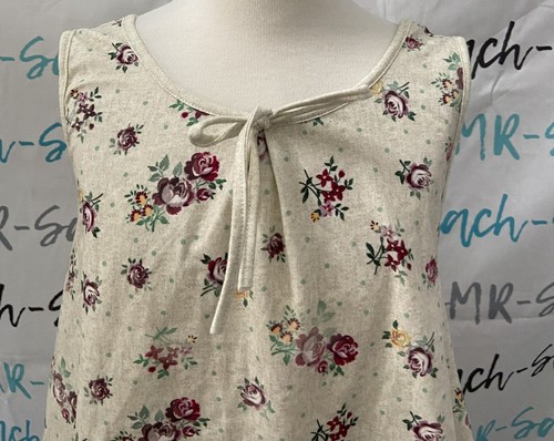 Omi Jo Well Dressed Wolf Floral Vintage dot pleat Dress Tunic Size 7 years NWT - Picture 3 of 9