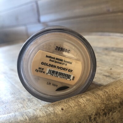 BareMinerals Original Foundation - 0.07oz - Golden Ivory 07￼