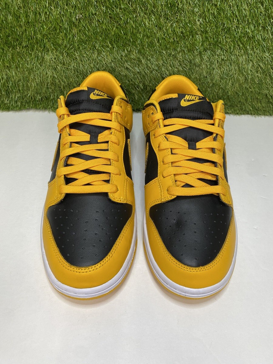 Nike SB Nike Shield イエロー S Mismatch Sizes 11/11.5 Nike Dunk Low Goldenrod Mens Yellow