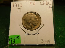 1913   Buffalo Nickel  Item # 3149