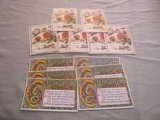 Vintage Lot of 14 Christmas, New Year Victorian Style Postcards, Made in USA