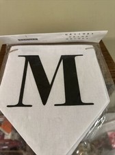 MRS  MRS, MR  MR, MR  MRS Wedding Banner White Burlap Fabric Twine 81  NEW