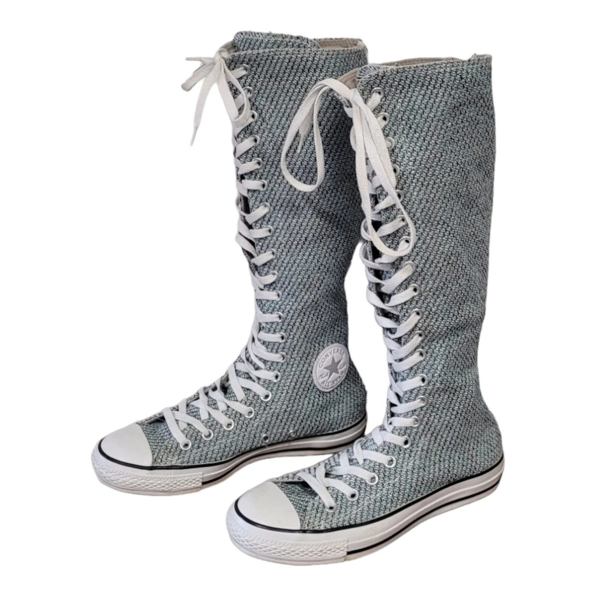 Knee high hotsell converse uk