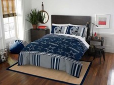 Northwest NFL Dallas Cowboys Rotary Queen Bed in Bag Set