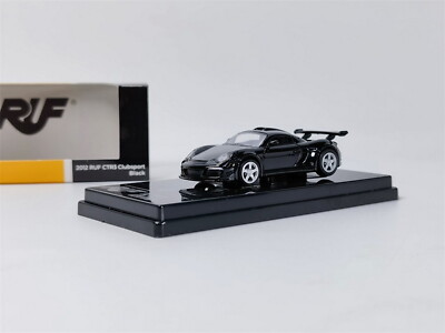 PARA 1/64 Scale Porsche 997 RUF CTR3 Clubsport Black Diecast Car Model Toy 