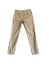 Chaps Custom Fit Pants Mens Size 32 x 32 Hudson Tan Straight Leg Stretch