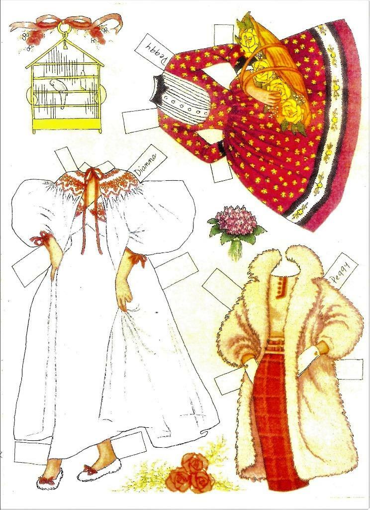 VINTAGE UNCUT 1960 LENNON SISTERS PAPER DOLLS~#1 REPRODUCTION~EXTREMELY  RARE! | eBay