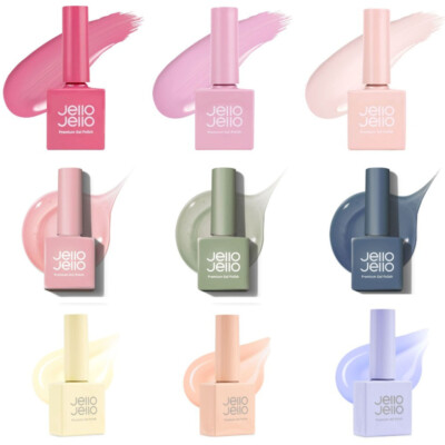 Jello Jello Premium Syrup Gel Nail Polish 10ml 30 Color K-Beauty