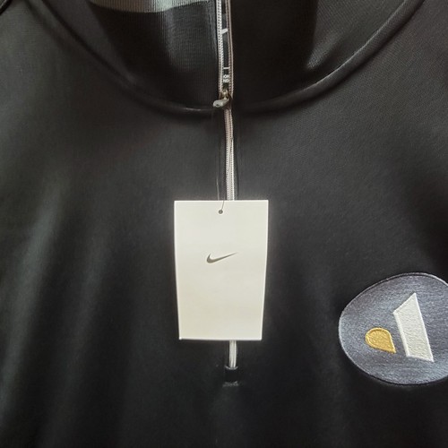NEW NWT Nike Dri Fit Golf 1/4 Zip Black Gray ACTIVE WARE 578673-010 Men's LARGE - 第 8/20 張圖片
