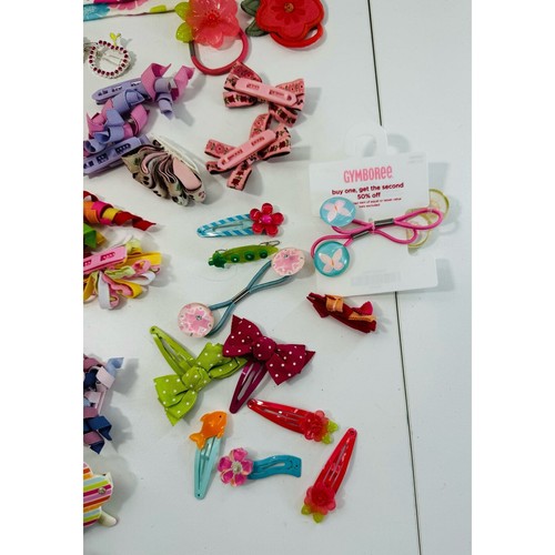 VINTAGE GYMBOREE Hair Accessories LOT 32 Pieces Sunglasses Bows Curls Barrette - Picture 5 of 9