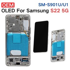 OEM OLED For Samsung Galaxy S22 5G SM-S901U/U1 Display Touch Screen Replacement