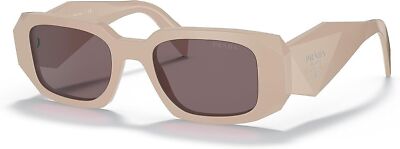 Prada Sunglasses PR17WS VYJ6X1 49mm Powder / Purple Brown Lens