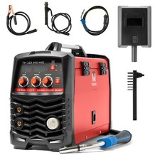 Saldatrice Inverter MIG/MAG (Con/Senza Gas)+FLUX (Filo animato)+MMA,Fino 170AMP