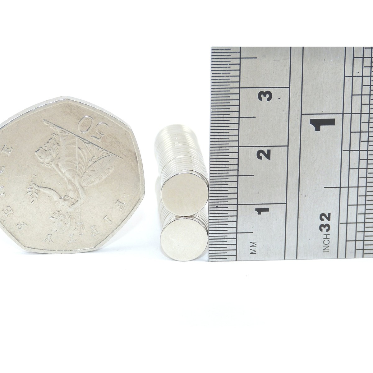 N52 14mm X 9mm X 3mm Neodimio Neo Blocco Magneti Fai Mro - Foto 8