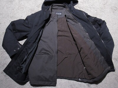 GV2 JEANS Lined Hooded JACKET Mens LARGE Insulated Japanese Parka