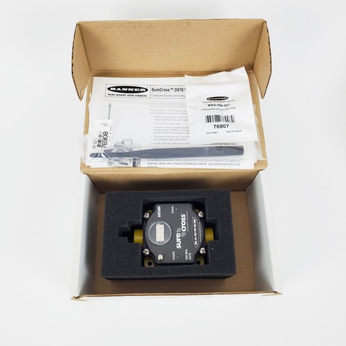Banner Engineering DX70G9X6S4P8 Sure Cross Wireless Gateway, New! - Picture 6 of 11